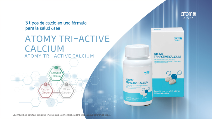 Presentación Tri-Active Calcium