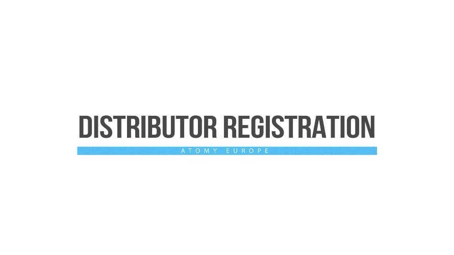 Distributer Registation (French)