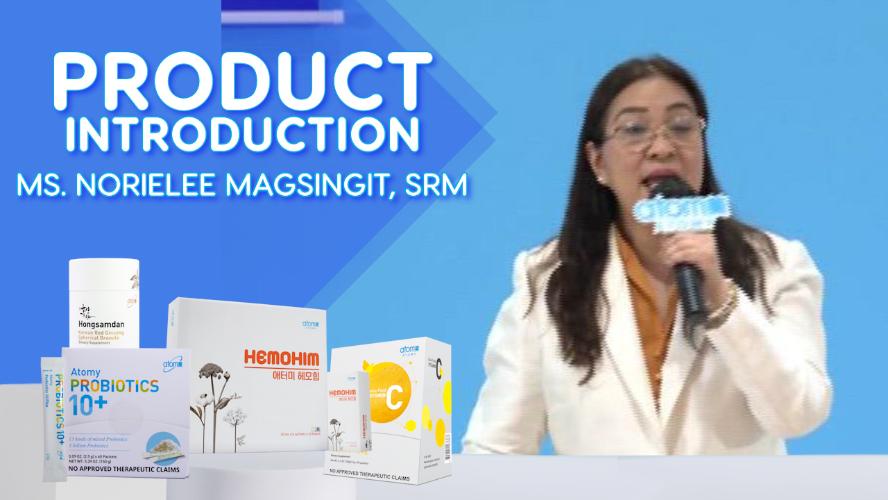 Product Introduction by Norilee Magsingit, SRM