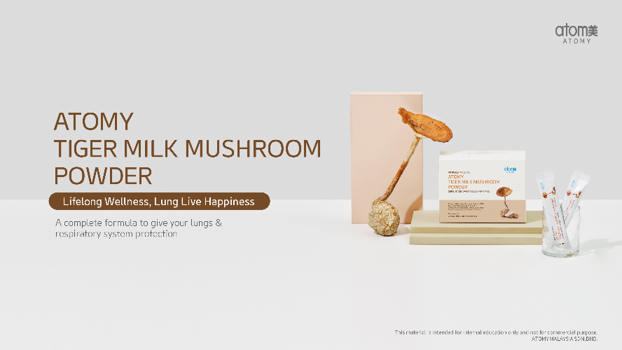 [Product PPT] Atomy Tiger Milk Mushroom Powder (ENG)