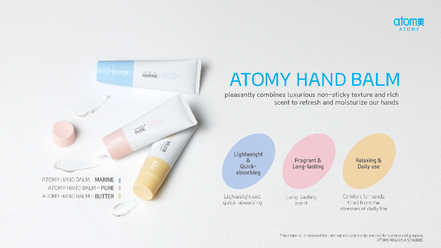 [Product PPT] Atomy Hand Balm (ENG)