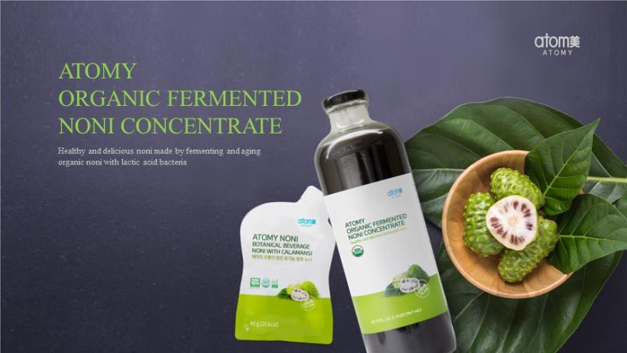 [Product PPT] Atomy Organic Fermented Noni Concentrate (ENG)