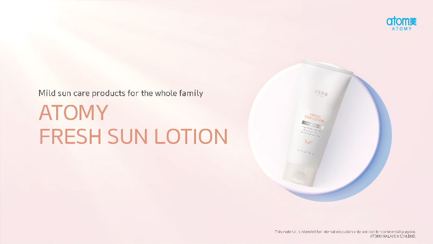 [Product PPT] Atomy Fresh Sun Lotion (ENG)
