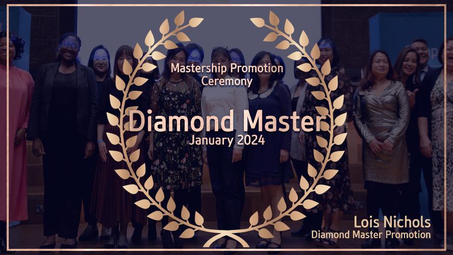 Diamond Master Lois Nichols - Mastership Promotion Speech