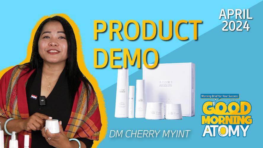[GMA 2024 APRIL] Product Demonstration by DM Cherry Myint