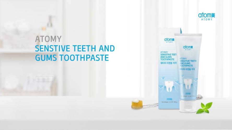 [Product PPT] Atomy Sensitive Teeth and Gums Toothpaste (ENG)