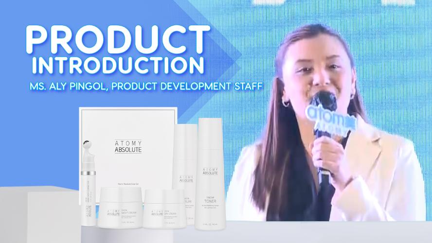 Product Introduction (Absolute Snow Set) by Aly Pingol, Product Development Staff