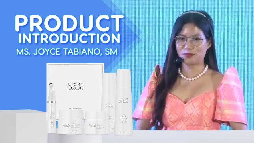Product Introduction by Joyce Tabiano, SM