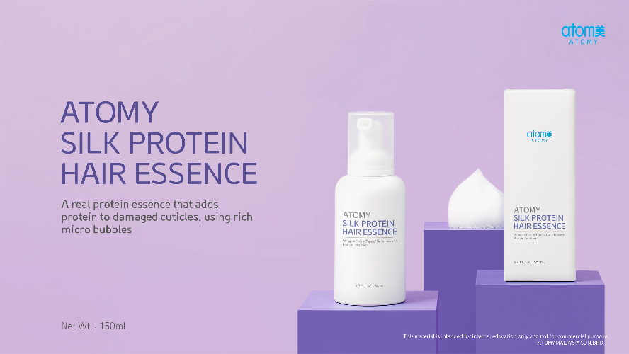 [Product PPT] Atomy Silk Protein Hair Essence (ENG)