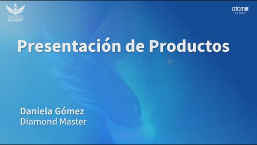 Presentación de Productos: DM Daniela Gómez