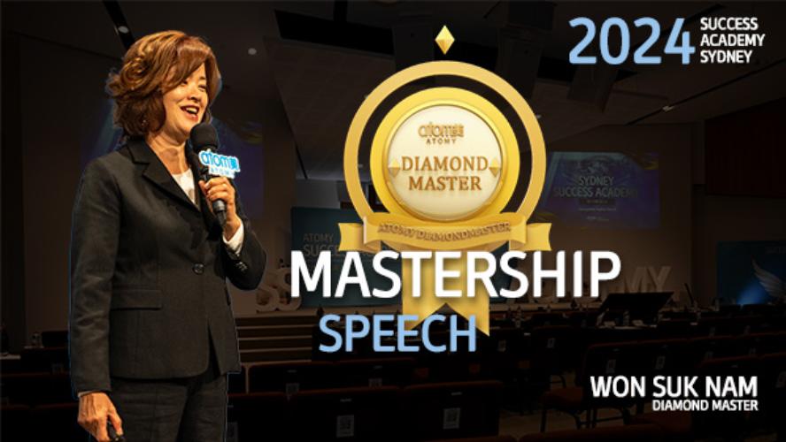 	MAY SA 2024 - Diamond Master Promotion Speech by DM Won Suk Nam