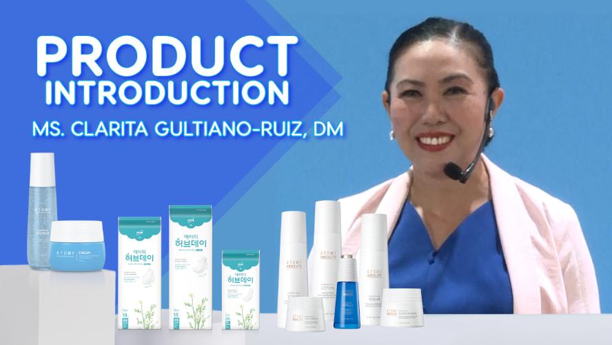 Product Introduction by Clarita Gultiano-Ruiz, DM