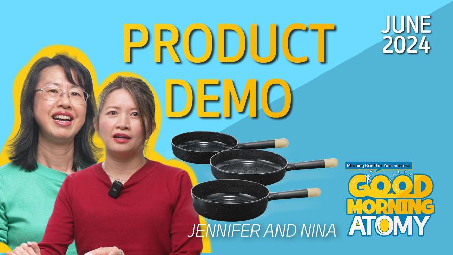 [GMA 2024 JUNE] Product Demonstration by Jennifer and Nina