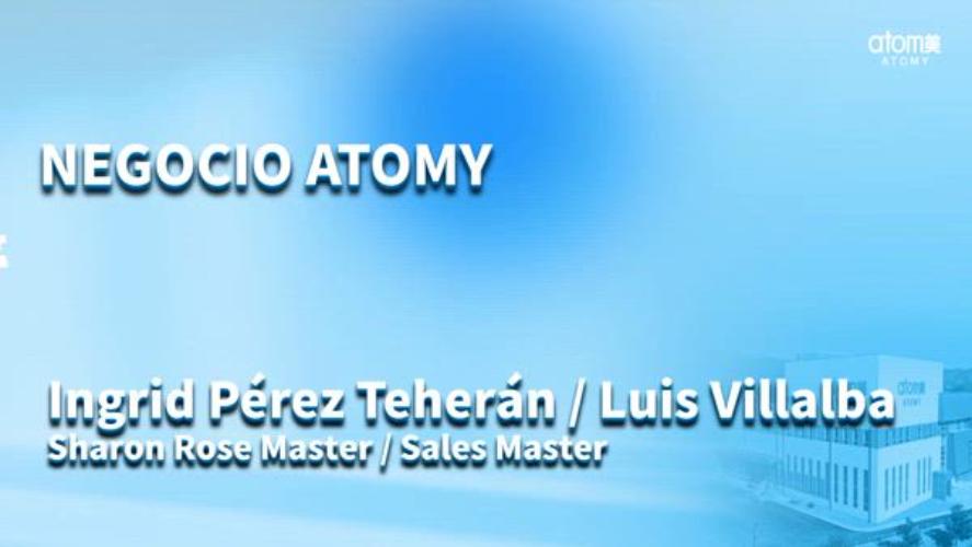 Negocio Atomy Íngrid Pérez y Luis Villalba