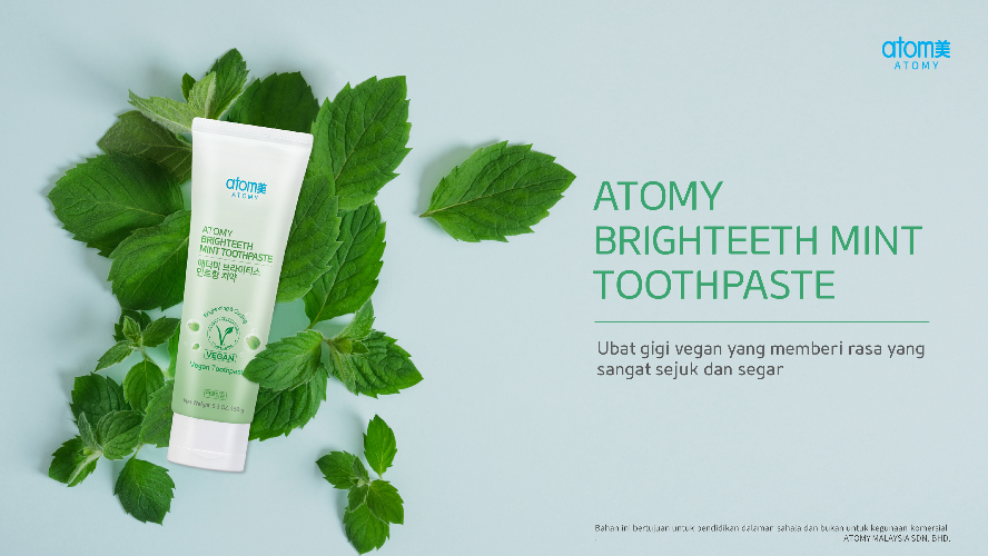 [Product PPT] Atomy Brighteeth Mint Toothpaste (MYS)