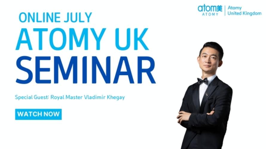 Atomy UK Online Seminar with Royal Master Vladimir Khegay