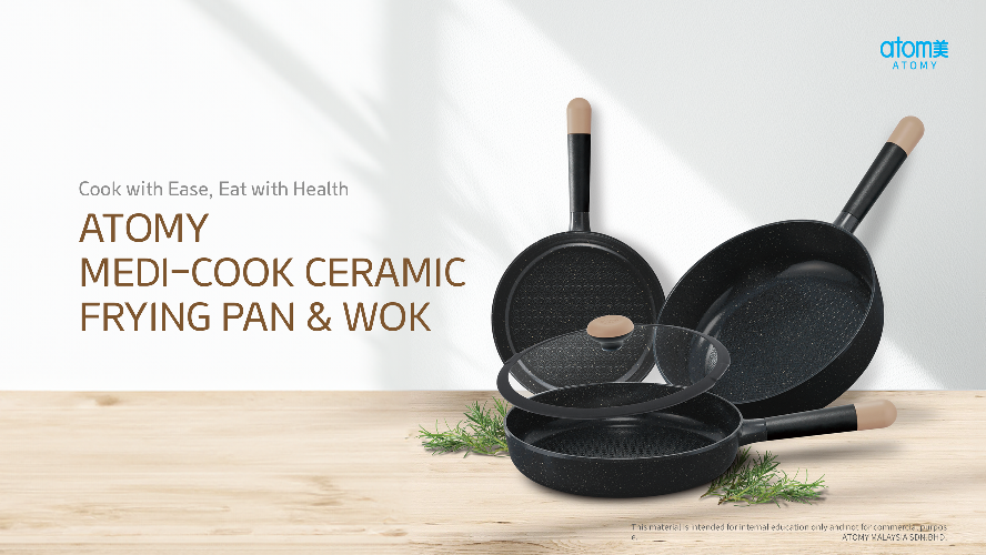 [Product PPT] Atomy Medi-Cook Ceramic Frying Pan & Wok (ENG)