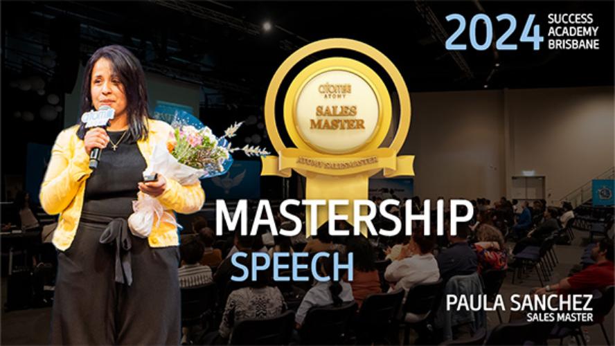 AUGUST SA 2024 - Sales Master Mastership Speech by Paula Sanchez