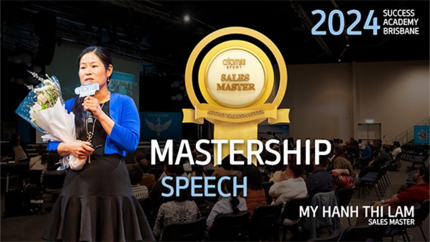 AUGUST SA 2024 - Sales Master Mastership Speech by My Hanh Thi Lam