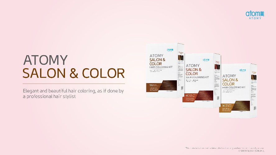 [Product PPT] Atomy Salon & Hair (ENG)