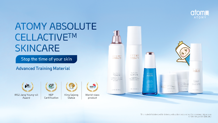 [Product PPT] Atomy Absolute CellActive Skincare - Advance Training Material (ENG)