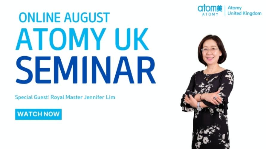 Atomy UK Online Seminar with Royal Master Jennifer Lim