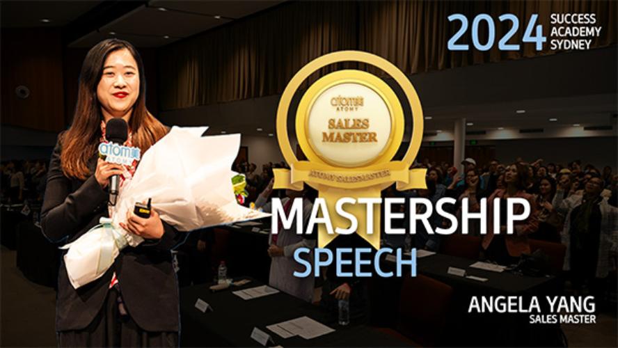 OCTOBER SA 2024 - Sales Master Mastership Speech by Angela Yang