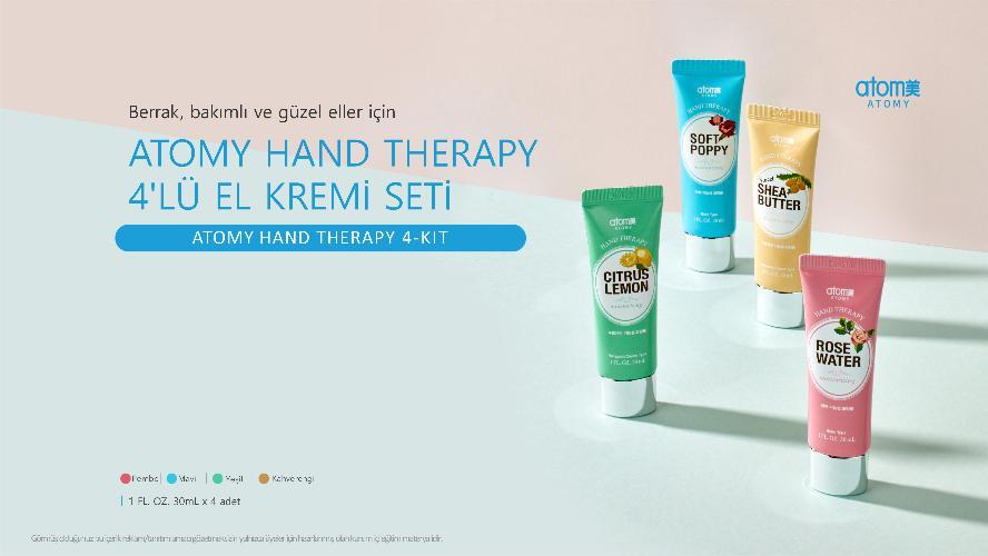 Hand Therapy 4'lü El Kremi Seti Eğitim Materyali