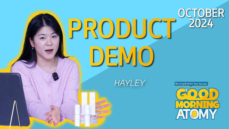 [GMA 2024 OCTOBER] Product Demonstration with Hayley