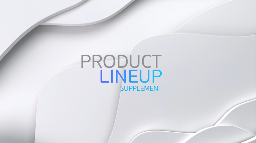 PRODUCT LINE UP 2024｜SUPPLEMENT