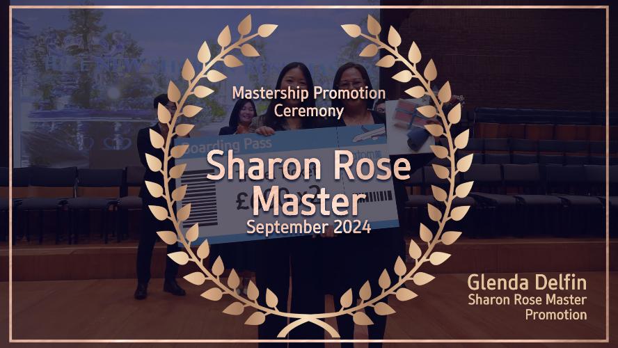 Sharon Rose Master Promotion Speech by Glenda Delfin (Success Academy September 2024)