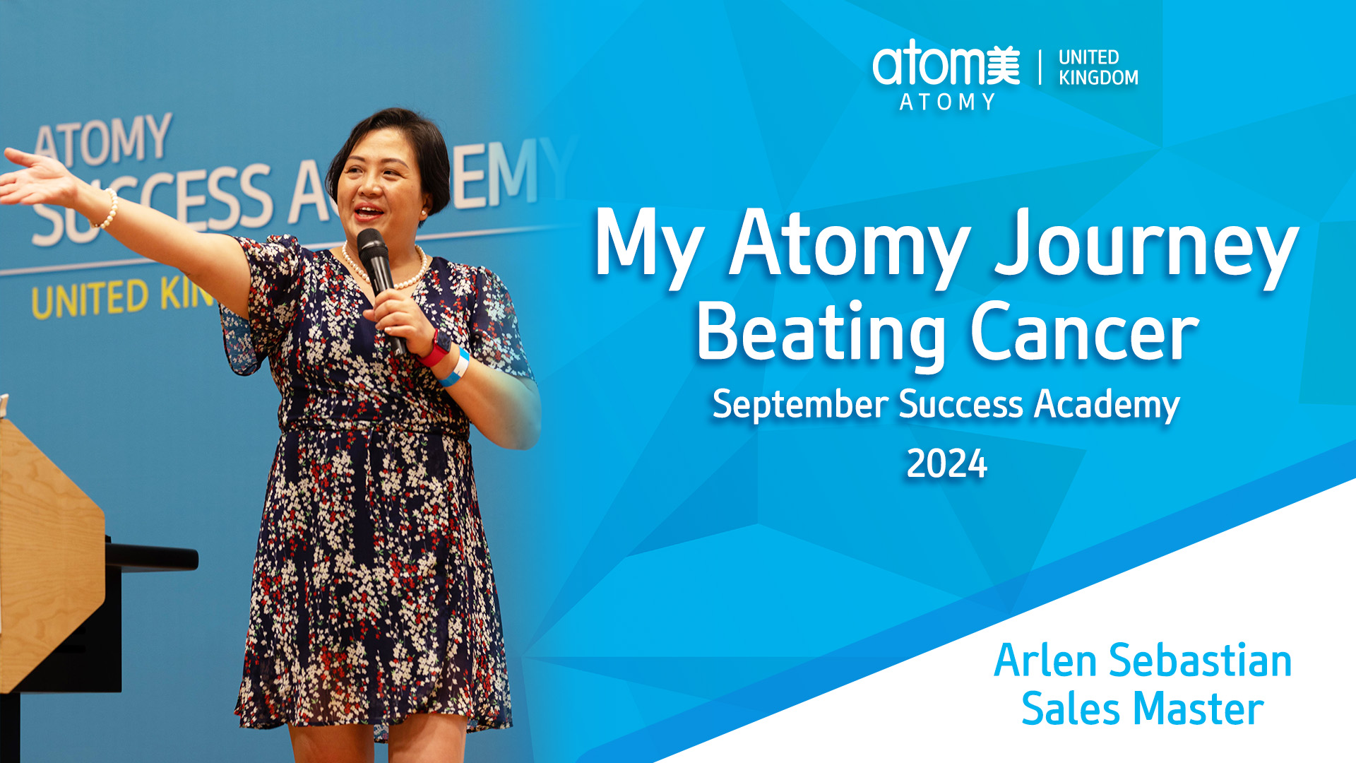 My Atomy Journey by Sales Master Arlene Sebastian (Success Academy September 2024)