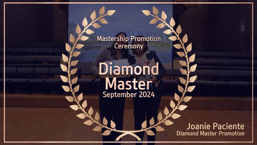 Diamond Master Promotion Speech by Joanie Paciente (Success Academy September 2024)