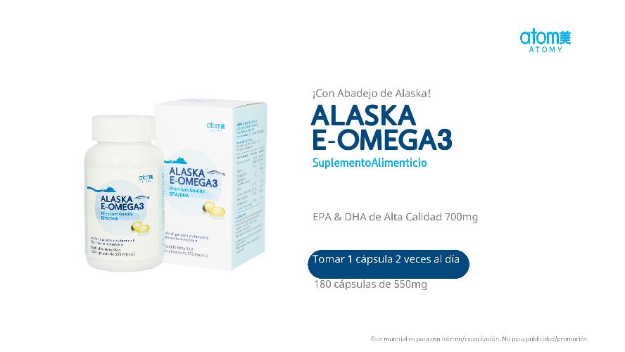 Alaska E-Omega 3