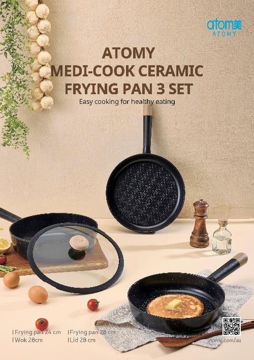 [Poster] Medi-Cook Frying Pan 3 Set