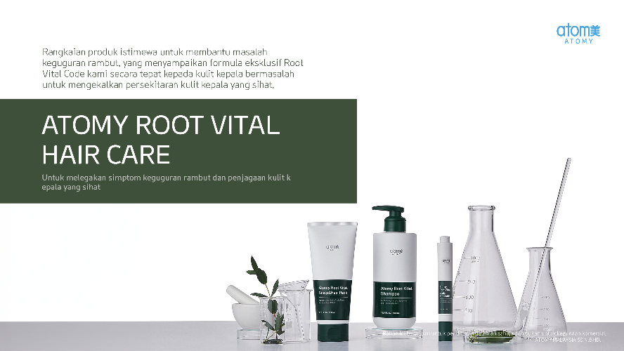 [Product PPT] Atomy Root Vital Hair Care (MYS)