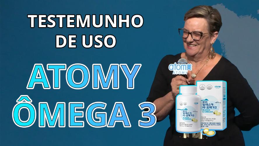 Testemunho de uso do Ômega 3 da Atomy | Edna Nakamine