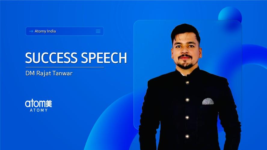 Success Speech - Diamond Master Rajat Singh Tanwar