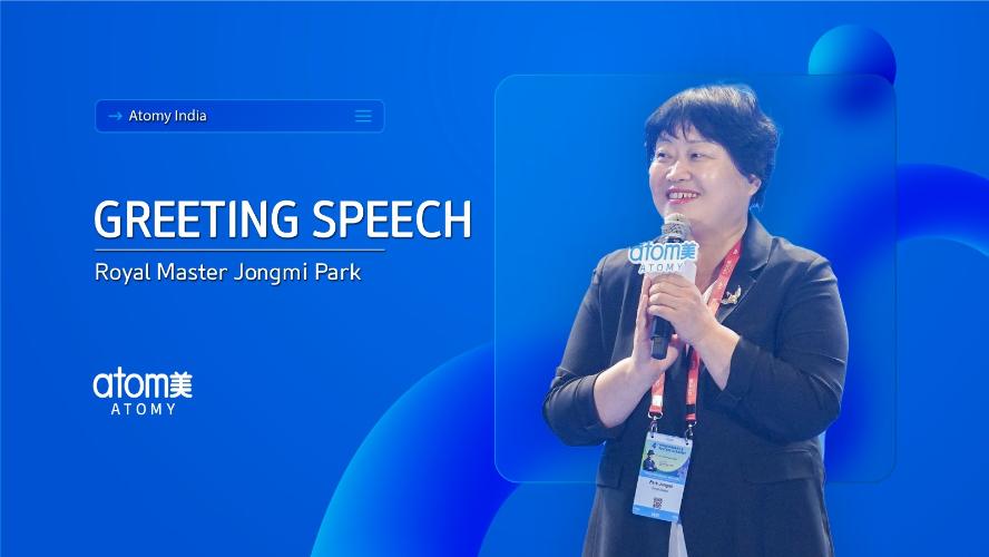 Greeting Speech by Royal Master Jongmi Park 