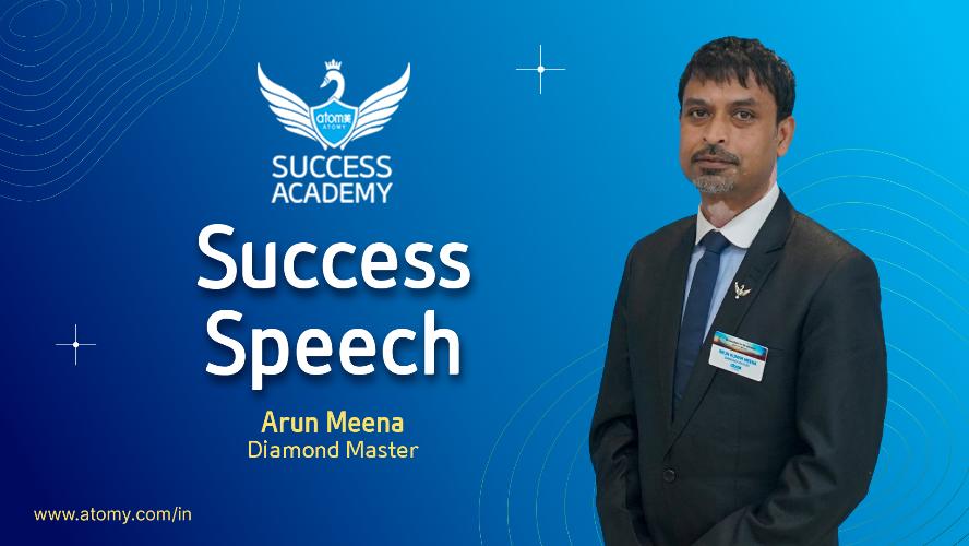 Success Speech - ASM Arun Meena