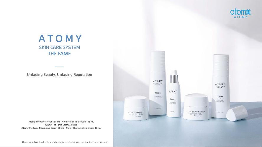 [Product PPT] Skin Care System THE FAME