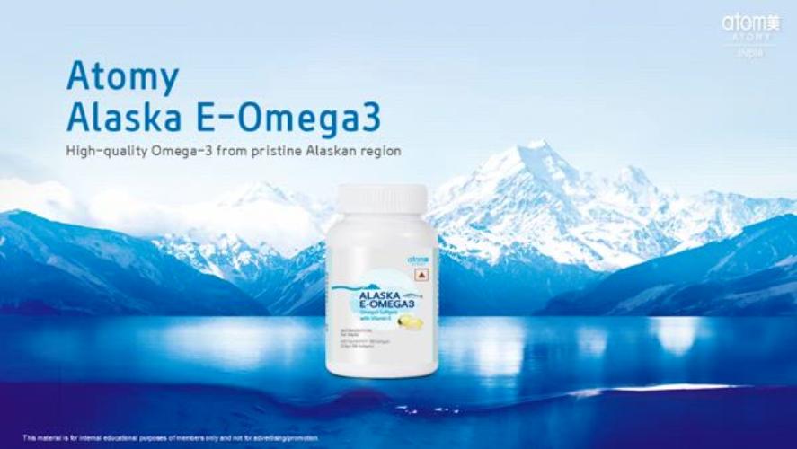 Atomy Alaska E-Omega 3 (Hindi)