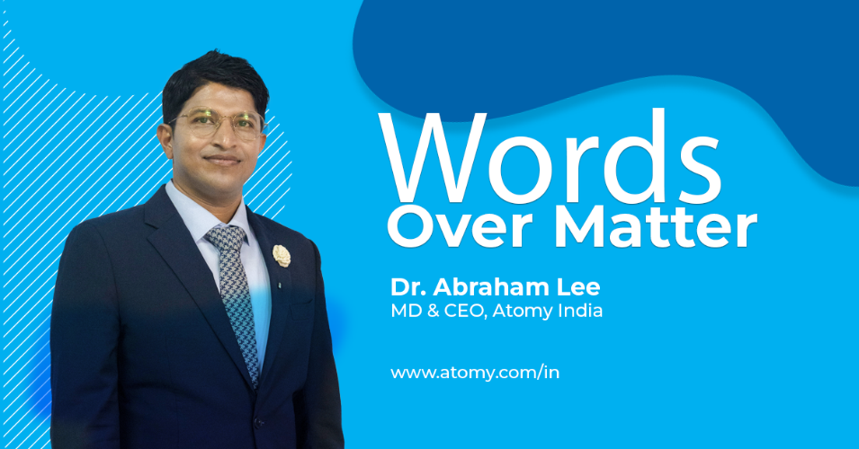 'Words Over Matter' - Dr Abraham Lee