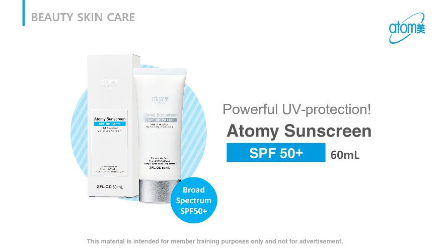 [Product PPT] Atomy Sunscreen