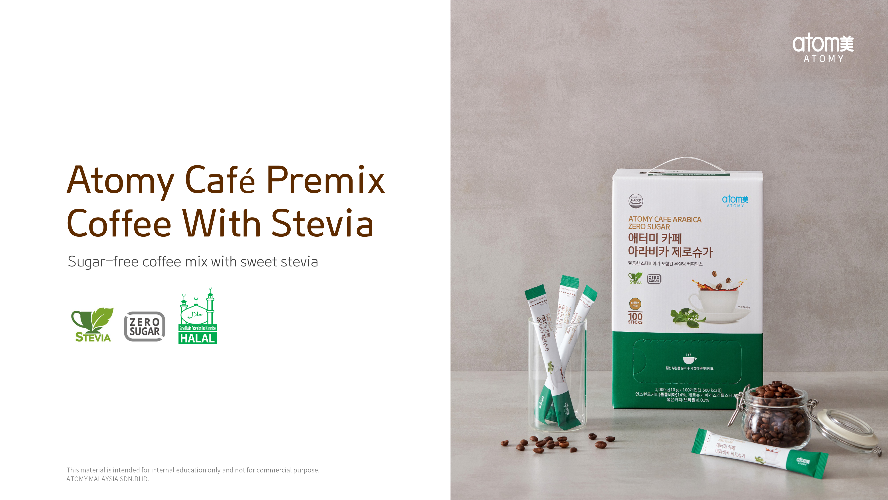 [Product PPT] Atomy Cafe Premix Coffee With Stevia (ENG)