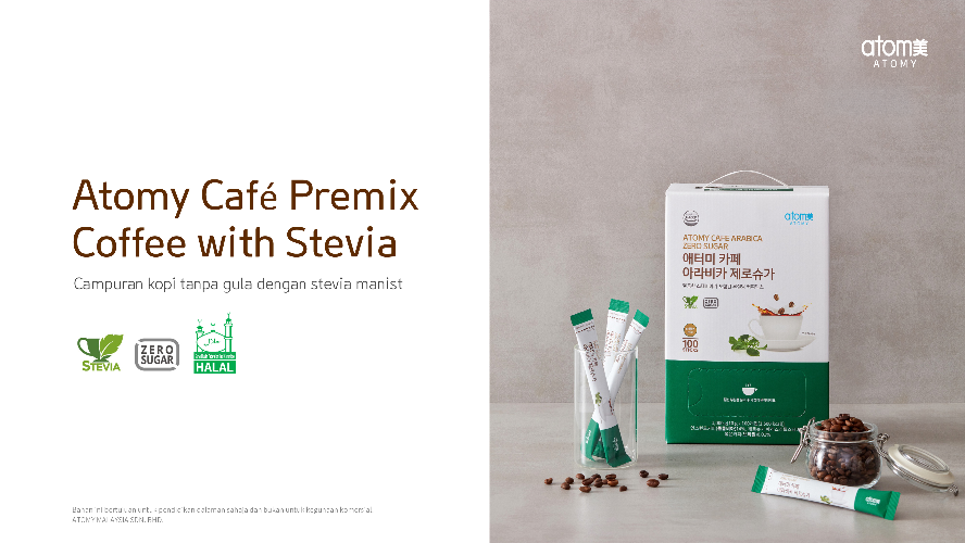 [Product PPT] Atomy Cafe Premix Coffee With Stevia (MYS)