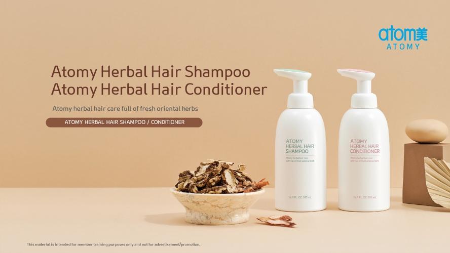 [Product PPT] Herbal Hair Shampoo & Conditioner