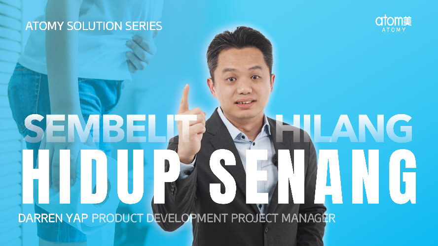 Atomy Solution Series - Sembelit Hilang, Hidup Senang by Darren Yap (MYS)