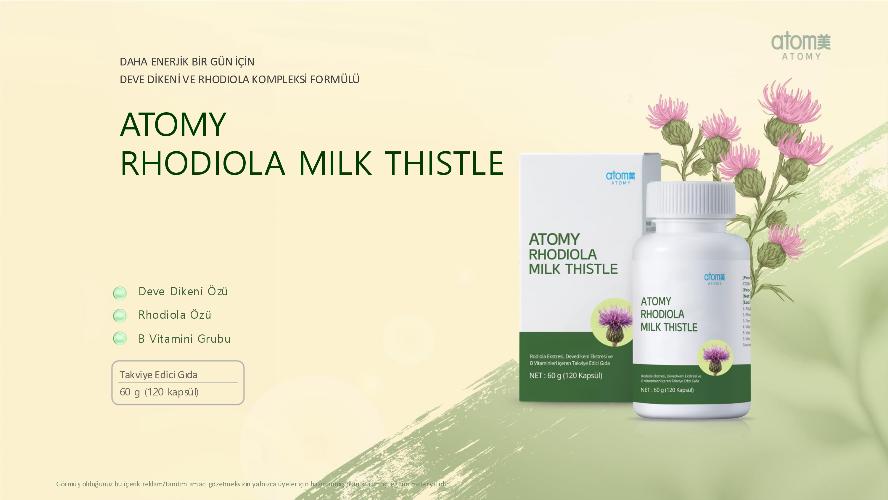 Rhodiola Milk Thistle Eğitim Materyali