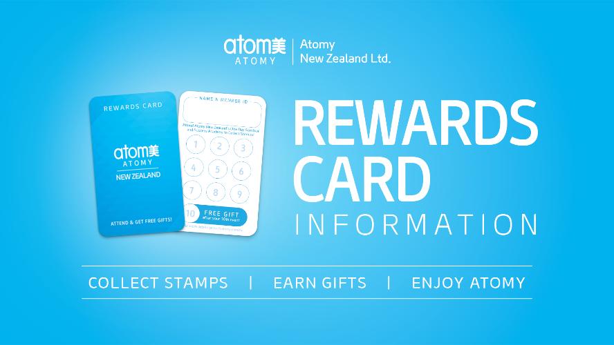 Atomy NZ's Rewards Card